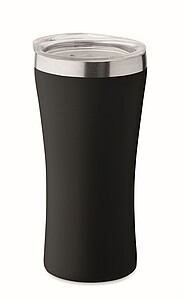Dvoustěnný termohrnek 160 ml, černá
