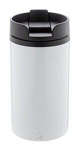 Dvoustěnný termohrnek, 250 ml, bílá