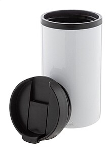 Dvoustěnný termohrnek, 250 ml, bílá