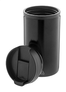 Dvoustěnný termohrnek, 250 ml, černá
