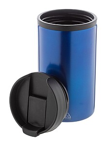 Dvoustěnný termohrnek, 250 ml, modrá
