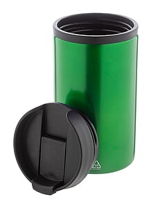 Dvoustěnný termohrnek, 250 ml, zelená