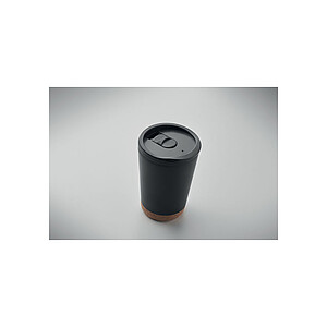 Dvoustěnný termohrnek 300 ml, černá