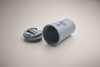 Dvoustěnný termohrnek 350ml, petrolejová