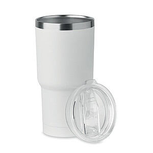 Dvoustěnný termohrnek 550 ml, bílá
