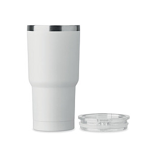 Dvoustěnný termohrnek 550 ml, bílá