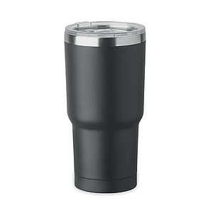 Dvoustěnný termohrnek 550 ml, černá - reklamní předměty