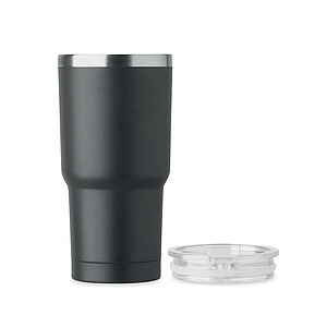 Dvoustěnný termohrnek 550 ml, černá