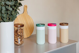 Dvoustěnný termohrnek Dopper 300 ml, jemně růžová