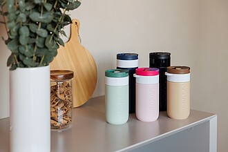 Dvoustěnný termohrnek Dopper 300 ml, jemně růžová