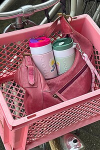 Dvoustěnný termohrnek Dopper 400 ml, jemně růžová