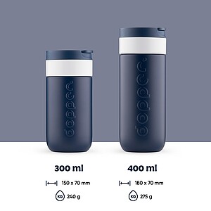 Dvoustěnný termohrnek Dopper 400 ml, tmavě modrá