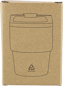 Dvoustěnný termohrnek z recyklované nerezové oceli, 175 ml, modrá