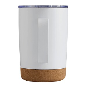 Dvoustěnný vakuový hrnek 350 ml, bílá