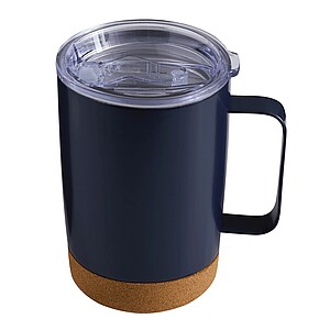 Dvoustěnný vakuový hrnek 350 ml, modrá