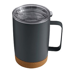 Dvoustěnný vakuový hrnek 350 ml, šedá