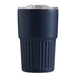 Dvoustěnný vakuový hrnek 450 ml, modrá
