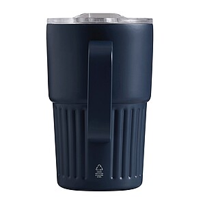 Dvoustěnný vakuový hrnek 450 ml, modrá