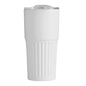 Dvoustěnný vakuový hrnek 600 ml, bílá
