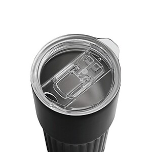 Dvoustěnný vakuový hrnek 600 ml, černá