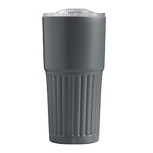 Dvoustěnný vakuový hrnek 600 ml, šedá
