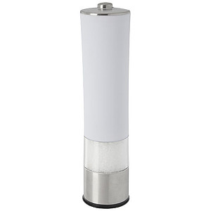 Elektrický mlýnek na sůl nebo pepř, bílý - reklamní předměty