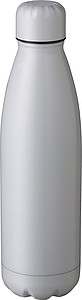 ELVAN Dvoustěnná termoska z nerezové oceli, 500 ml, šedá - reklamní předměty