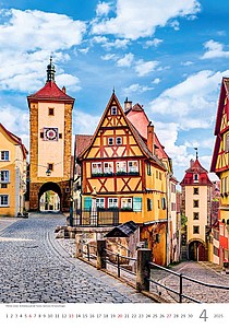 Europe 2026, nástěnný kalendář, prodloužená záda
