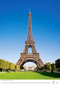 Europe 2026, nástěnný kalendář, prodloužená záda