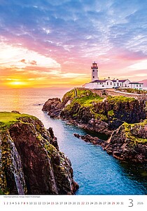 Europe 2027, nástěnný kalendář, prodloužená záda