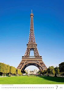 Europe 2027, nástěnný kalendář, prodloužená záda