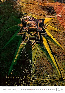 Europe 2027, nástěnný kalendář, prodloužená záda