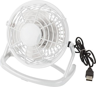 FANUS Stolní USB ventilátor, bílá