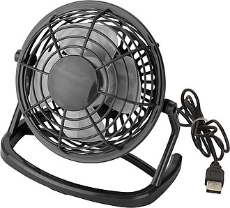 FANUS Stolní USB ventilátor, černá