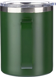 FERHAR Dvoustěnný termohrnek z nerezové oceli, 300 ml, zelená