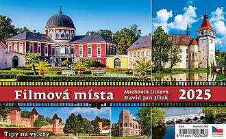 Filmová místa 2025, stolní kalendář