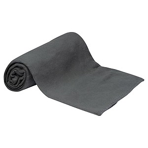 Fleecová deka z recyklovaného materiálu, tmavě šedá