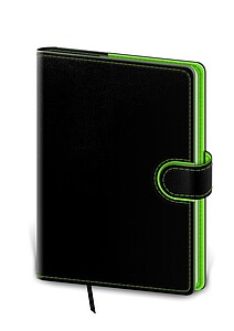 Flip 2027 diář kapesní, černo zelený