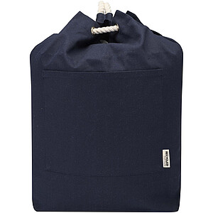 Florida 270 g/m2 – recyklovaná plachtová taška typu duffel GRS, 15 l, námořní modrá