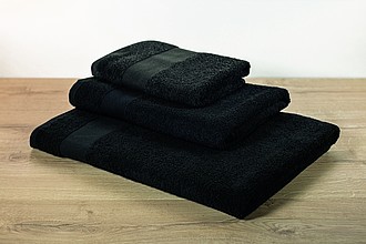 Froté ručník, 360g/m, 100x50cm, černý