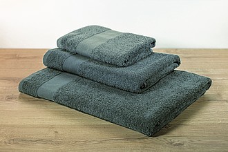 Froté ručník, 360g/m, 100x50cm, šedý