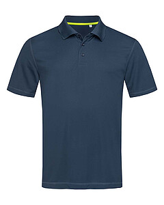 Funkční polokošile STEDMAN ACTIVE 140 POLO MEN tmavě modrá XL - reklamní polokošile