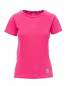Funkční tričko PAYPER RUNNING LADY, fluroscentní růžová L