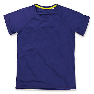 Funkční tričko STEDMAN ACTIVE 140 RAGLAN WOMEN tmavě fialová L