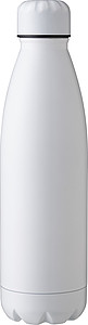 GABINKA Jednostěnná nerezová láhev na pití, 700 ml, bílá - reklamní předměty