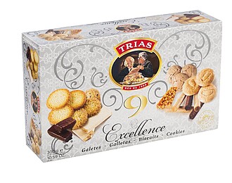 GALLETAS Dárkové balení mandlových sušenek - Mix Excellence 300 g - reklamní předměty