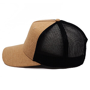 GEITA pětipanelová kšiltovka ve stylu snapback, béžová