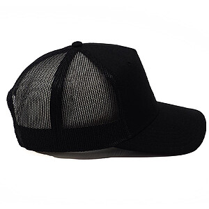 GEITA pětipanelová kšiltovka ve stylu snapback, černá