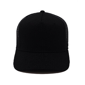 GEITA pětipanelová kšiltovka ve stylu snapback, černá