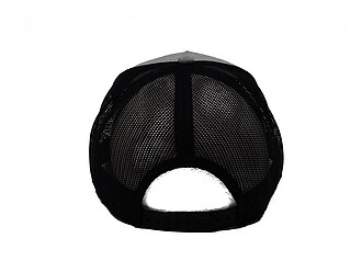 GEITA pětipanelová kšiltovka ve stylu snapback, šedý melír